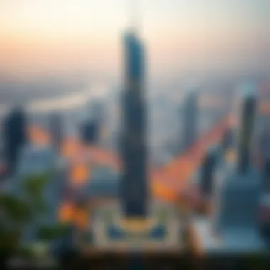 Infographic depicting investment potential of Adex Tower