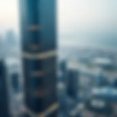 Panoramic view showcasing the surroundings of Adex Tower