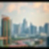A stunning view of Dubai's skyline featuring modern real estate developments