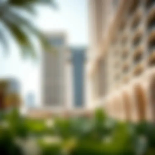 Stunning architectural view of Al Manzil Tower