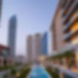 Architectural Marvel of Al Maya Stunning view of Al Maya's modern architecture