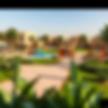 Recreational Spaces in Al Nadha 2 Community park featuring recreational facilities in Al Nadha 2