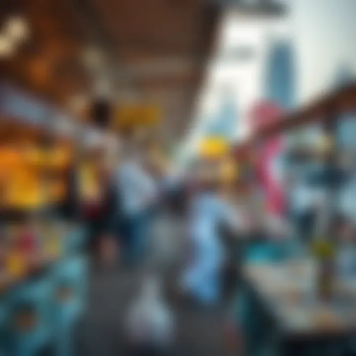 Dining Experiences Along Dubai Creek Diverse dining options along Dubai Creek at Al Seef Market