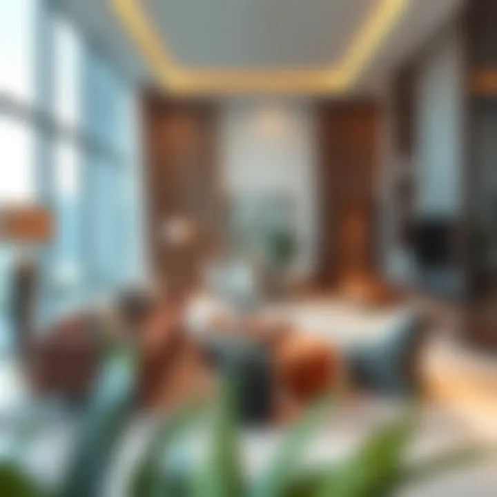Luxurious Interior Design of Al Wasl Properties' Apartments An interior shot of a luxurious apartment developed by Al Wasl Properties