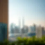 Dubai Skyline with Al Wasl Architectural Innovations A stunning skyline view of Dubai showcasing Al Wasl Properties' architectural marvels