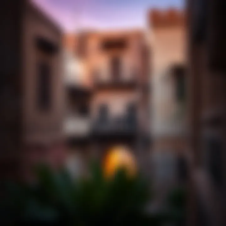 Al Fahidi: A Glimpse into Dubai's Past Traditional architecture in Al Fahidi Historical Neighborhood