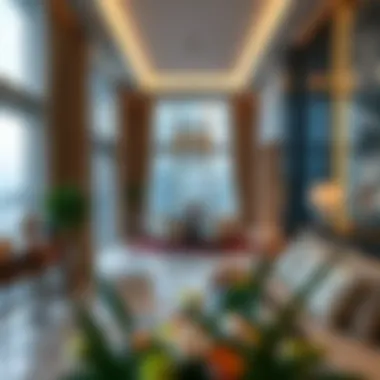 Luxury Interior of a Binghatti Residence Interior view of a luxurious Binghatti apartment