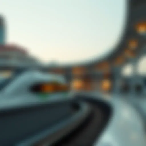 BurJuman Metro Station: A Modern Marvel BurJuman Metro Station exterior view showcasing modern architecture