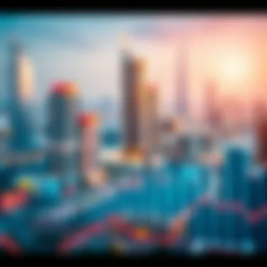 Real Estate Market Trends in Dubai Graph illustrating Dubai real estate market trends
