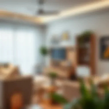 Organized Home Environment A clean and organized home environment after maintenance