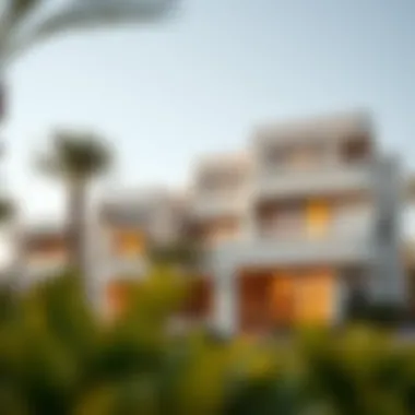 High-End Villa: Premium Housing in the UAE Luxurious villa in Abu Dhabi representing high-end accommodation options