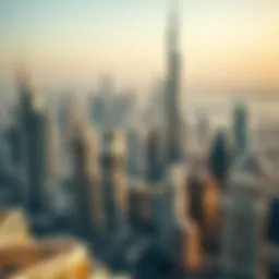 Stunning skyline view of Dubai showcasing modern architecture and real estate