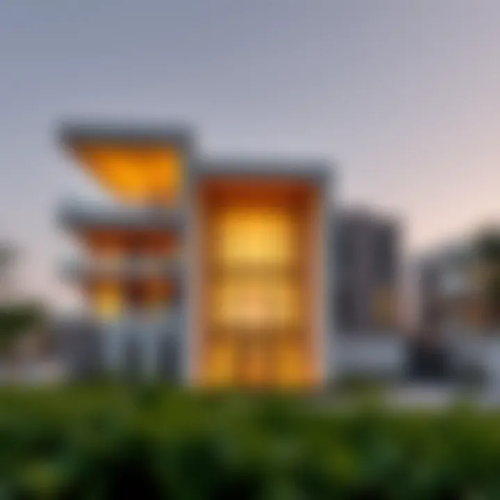 Sophisticated Modern Architecture in Dubai Hills Modern architecture in Dubai Hills Estate