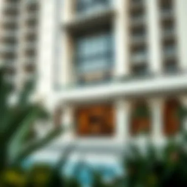 Dukes Oceana Architectural Details Architectural details of Dukes Oceana exterior