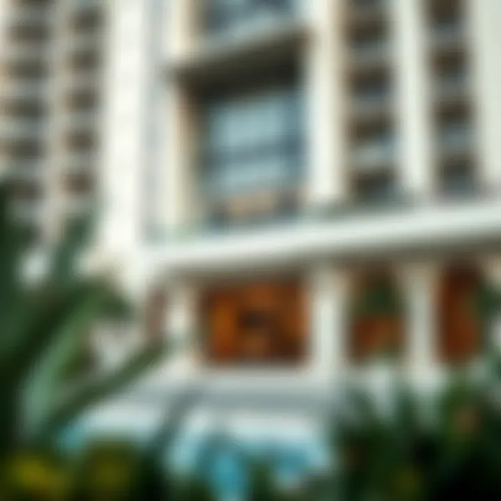 Dukes Oceana Architectural Details Architectural details of Dukes Oceana exterior