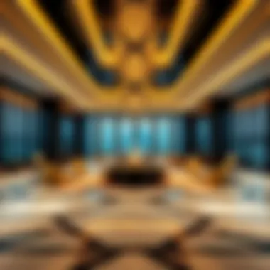 Dukes Oceana Lobby Design Luxurious lobby design of Dukes Oceana
