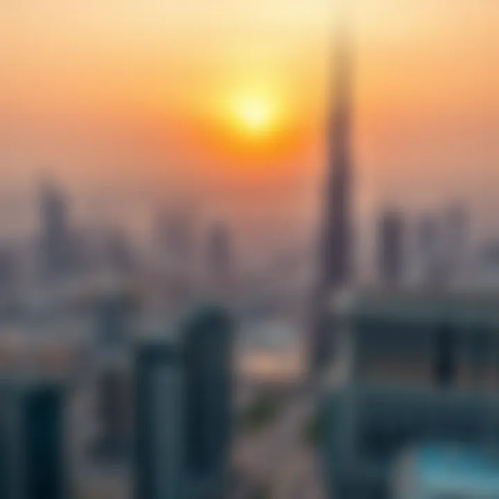 Panoramic Urban Landscape with Empire Heights Panoramic view of the surrounding urban landscape with Empire Heights as the focal point.