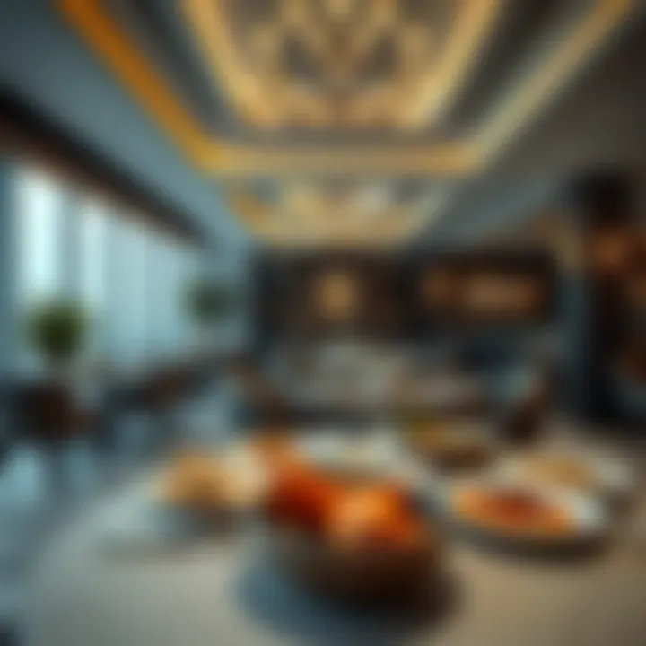 Dining Area with Local Cuisine Dining area showcasing local cuisine
