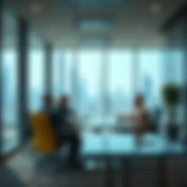 Business Meeting in Cost-Effective Office Space Business meeting in an affordable office space