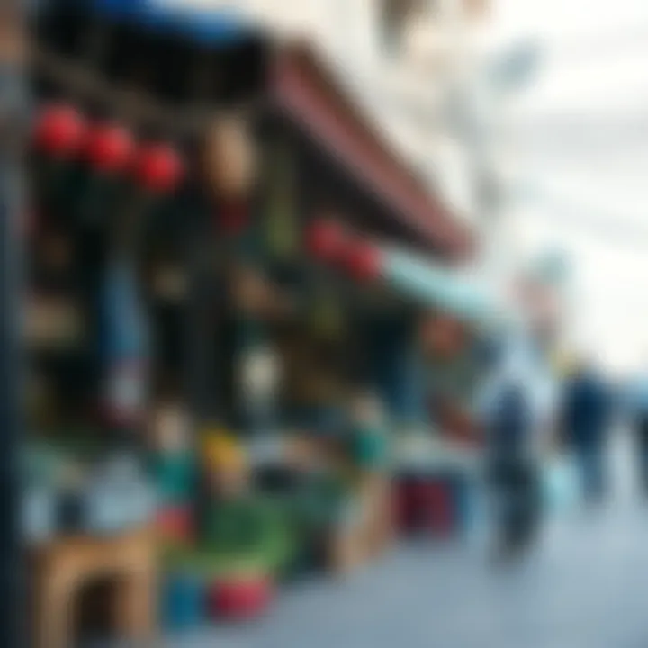 Cultural Vibrancy of Al Sufouh A vibrant market scene in Al Sufouh, reflecting local culture and lifestyle