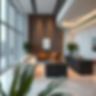 An elegant office interior of Allsopp & Allsopp Real Estate