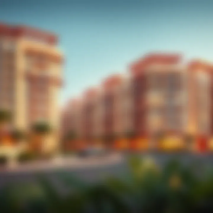 Elegant Residences of Amwaj Luxurious residential buildings in Amwaj