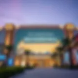 Architectural Marvel of Bin Shabib Mall The elegant facade of Bin Shabib Mall showcasing modern architecture