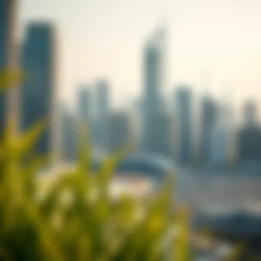 The Architectural Marvel of Blvd Point Stunning view of Blvd Point skyline showcasing modern architecture