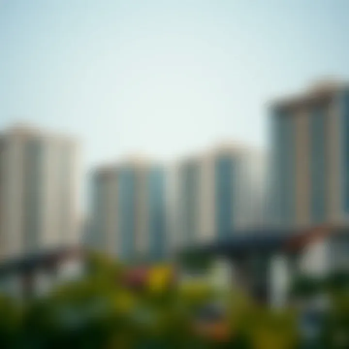 Residential Influence of برجيل مكاني مول on Local Property Values Residential buildings surrounding برجيل مكاني مول