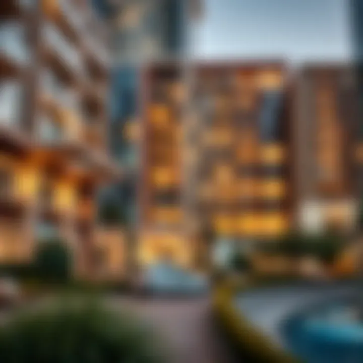 Luxurious residential options in DIFC Village reflecting contemporary living