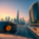 Stunning skyline of Dubai showcasing modern architecture
