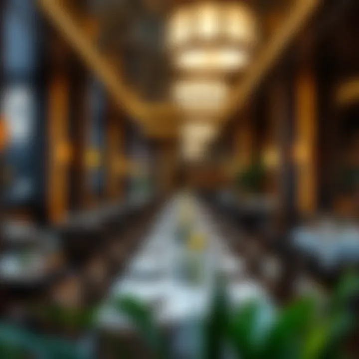 Dining Experience at فستيفال سيتي مول The vibrant dining area within فستيفال سيتي مول filled with diverse restaurants
