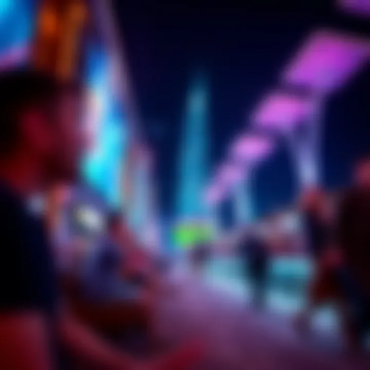 Entertainment Experiences at فستيفال سيتي مول Visitors enjoying entertainment options at فستيفال سيتي مول