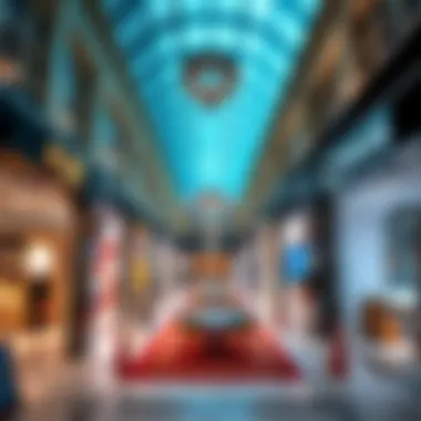 Retail Spaces of فستيفال سيتي مول Interior layout of فستيفال سيتي مول highlighting retail spaces