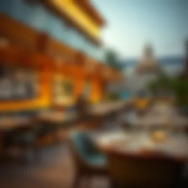 Diverse dining options available at مول جميرا