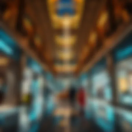 Luxurious shopping experience at مول جميرا