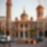 Historic view of Nasser Square showcasing its architectural features