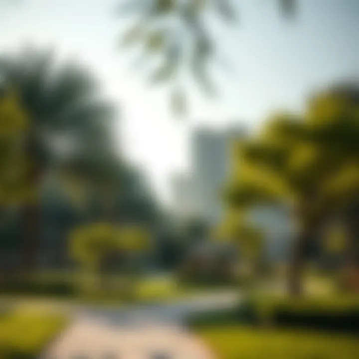 Green Spaces in Prime Al Safa Green spaces and parks in Prime Al Safa