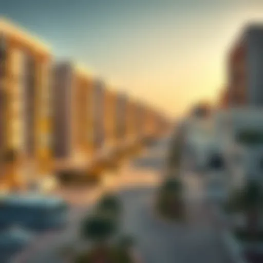 Al Barsha: A Modern Residential Landscape Scenic view of Al Barsha neighborhood showcasing modern residential buildings