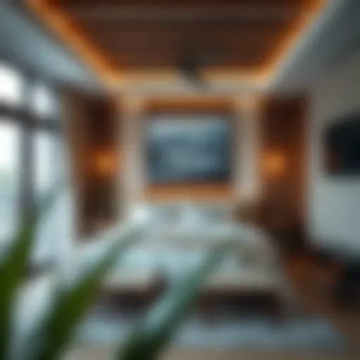 Modern Room Decor in Shabiya A cozy room showcasing modern decor in Shabiya