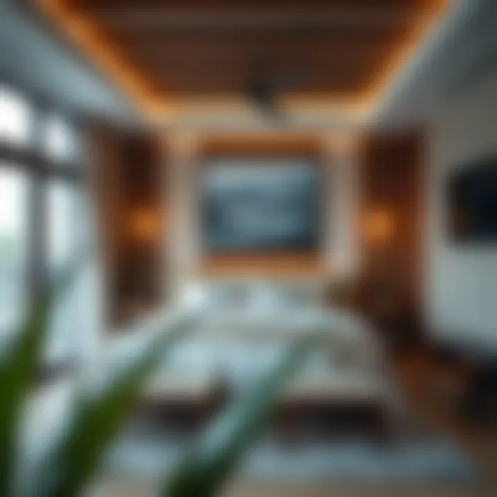 Modern Room Decor in Shabiya A cozy room showcasing modern decor in Shabiya