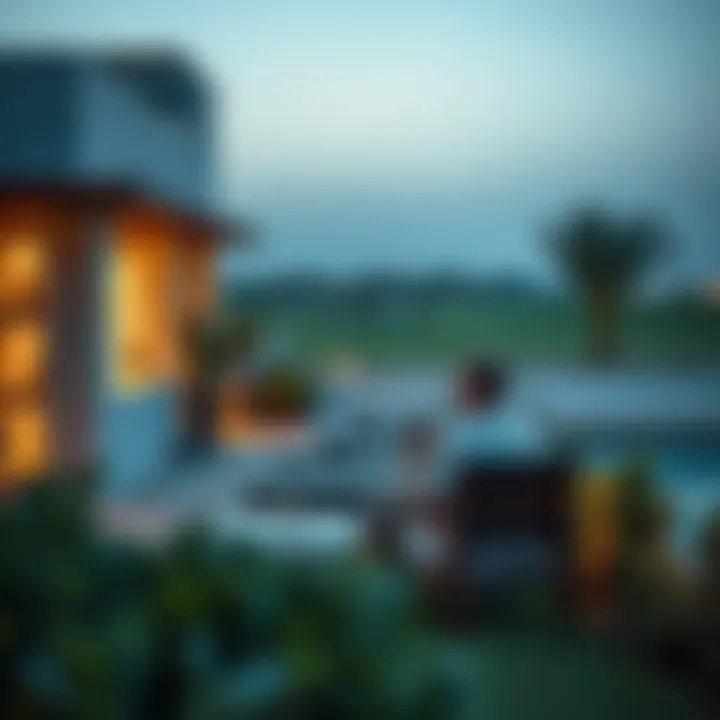 Serene Lifestyle at Seven Tides Golf Views Lifestyle scene depicting the serene environment of Golf Views