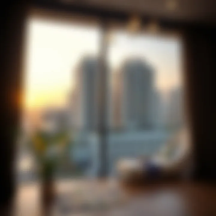 Graph illustrating market trends for studio apartments