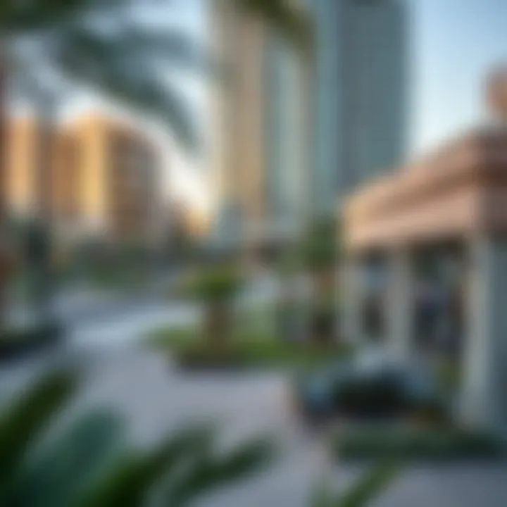 Local Amenities Near Concord Tower Local amenities surrounding Concord Tower, including parks and cafes.