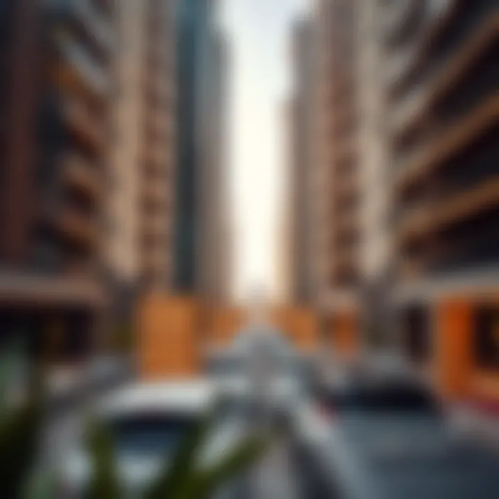 Real Estate Market Trends for Studio Flats Graphical representation of real estate market trends for studio flats in Bur Dubai