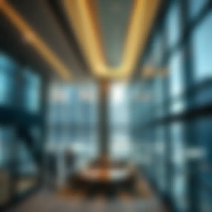 Commercial Opportunities in Exchange Tower Inside the Exchange Tower showcasing commercial spaces