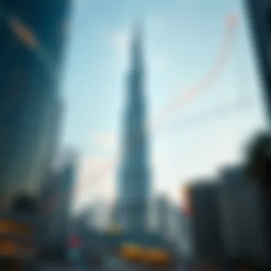 Property Values in Burj Khalifa Over the Years Graph illustrating the rising property values in Burj Khalifa over the years