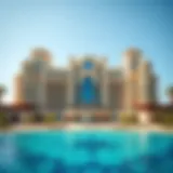 Panoramic view of The Royal Atlantis Resort showcasing its unique architecture