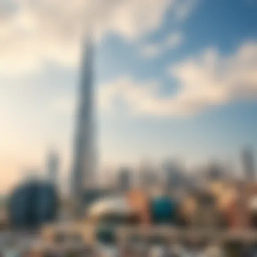 The Iconic Burj Khalifa: A Symbol of Innovation Burj Khalifa towering over Dubai skyline