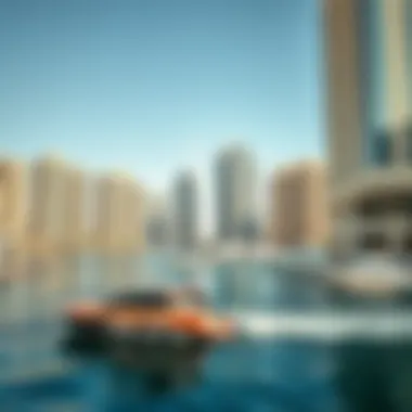 Waterfront Luxury in Dubai Marina Luxurious waterfront properties along the marina